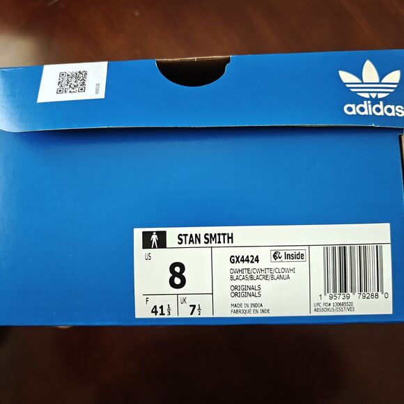 M8/W9.5 Special Edition Adidas Stanniversary Stan Smith Sneakers Shoes GX4424 - Picture 7 of 9